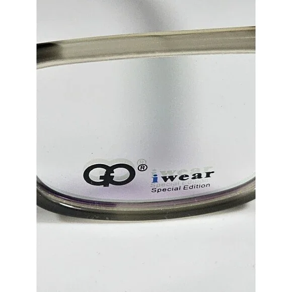 GIANNI PO WOMEN'S EYEGLASSES GRAY TORTOISE GP2519 55/17 143 NEW DEMO - Picture 5 of 14